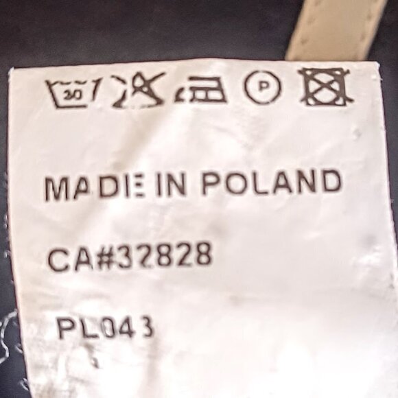 Gerard Darel Black Tan Contrast Trim Linen Blazer - Picture 6 of 6